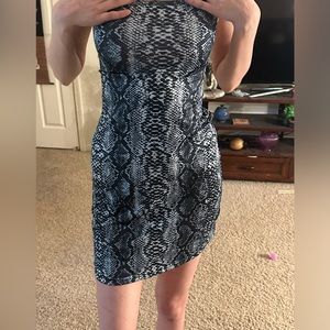 Sexy snake dress